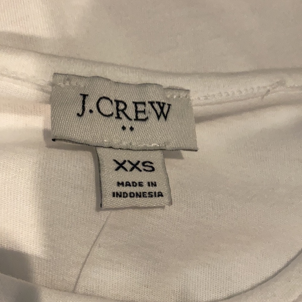 NWT J Crew Embroidered Top Size XXS - Picture 3 of 3